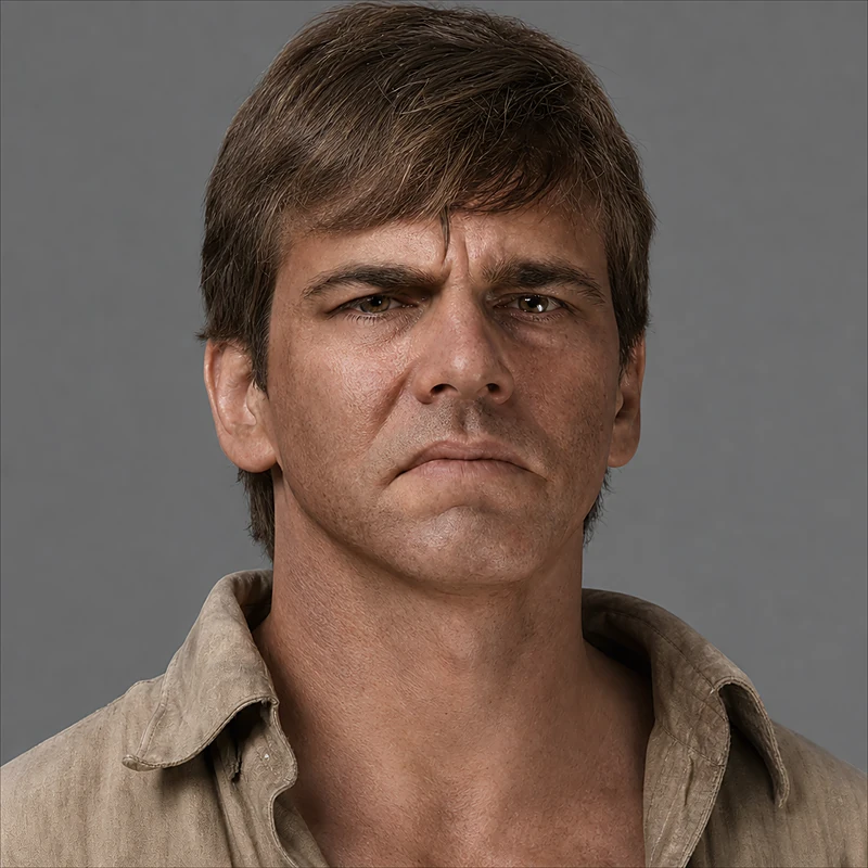 Titanic character, restored in 4K